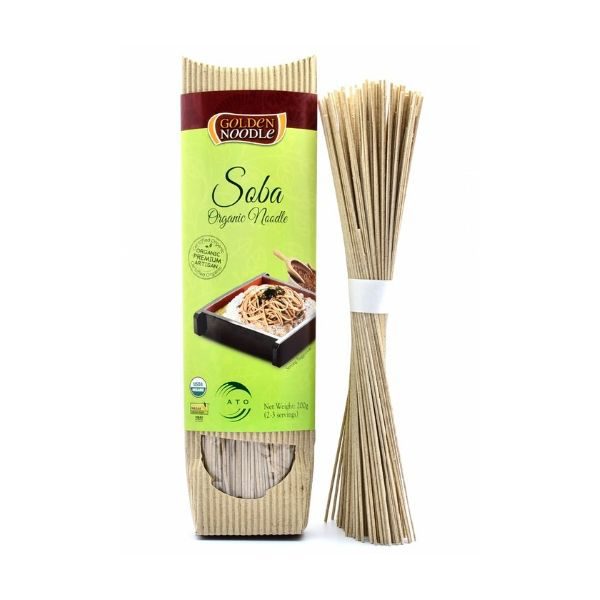 Mì sợi hữu cơ soba 200g – Golden Noodle