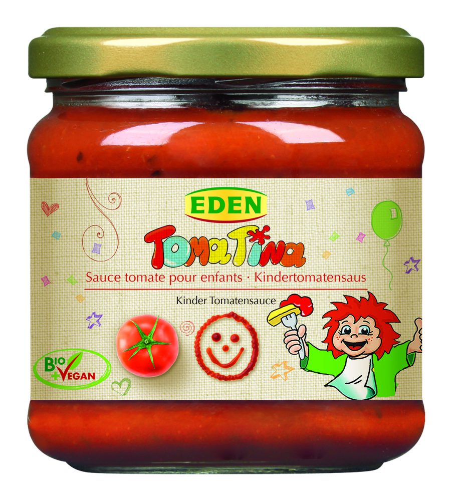 4005047114082 - Eden Sốt cà chua hữu cơ dành cho trẻ em 375g