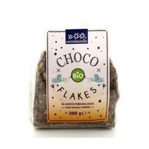Ngũ cốc ngô socola Choco Flakes hữu cơ Sottolestelle 300g